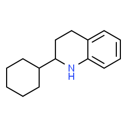 2-Cyclohexyl-1,2,3,4-tetrahydro-quinoline Structure