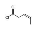 (Z)-pent-3-enoyl chloride结构式
