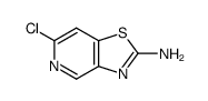 6-chloro[1,3]thiazolo[4,5-c]pyridin-2-amine Structure