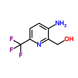 (3-Amino-6-trifluoromethyl-pyridin-2-yl)-methanol结构式