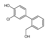 2-chloro-4-[2-(hydroxymethyl)phenyl]phenol Structure