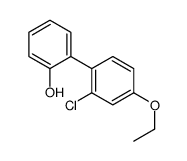 2-(2-chloro-4-ethoxyphenyl)phenol Structure