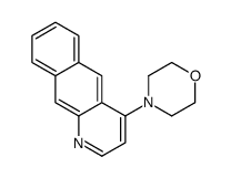 4-benzo[g]quinolin-4-ylmorpholine Structure