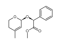 (S)-methyl mandelyl 4-methyl-5,6-dihydro-2H-pyran-2-yl ether结构式