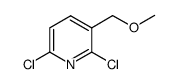 2,6-Dichloro-3-(methoxymethyl)pyridine Structure