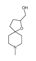 (8-methyl-1-oxa-8-azaspiro[4.5]decan-2-yl)methanol Structure