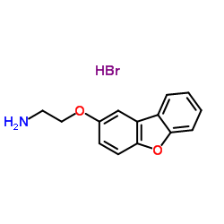 2-(Dibenzo[b,d]furan-2-yloxy)ethanamine hydrobromide (1:1) Structure
