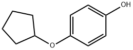 4-(cyclopentyloxy)phenol Structure