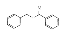 Benzenecarbothioicacid, S-(phenylmethyl) ester结构式