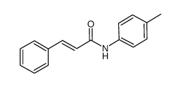 N-(4-Methylphenyl)-3-Phenylacrylamide Structure