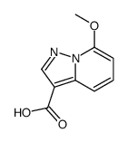 7-methoxypyrazolo[1,5-a]pyridine-3-carboxylic acid structure