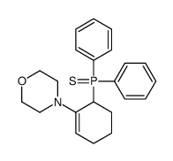 (2-morpholin-4-ylcyclohex-2-en-1-yl)-diphenyl-sulfanylidene-λ5-phosphane结构式