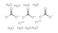 praseodymium carbonate structure