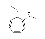 1-methylimino-2-methylaminotropolone结构式