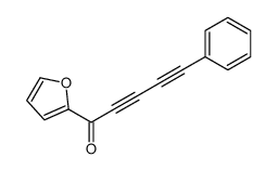 1-(furan-2-yl)-5-phenylpenta-2,4-diyn-1-one结构式