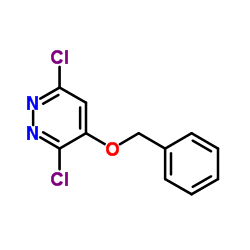 4-(Benzyloxy)-3,6-dichloropyridazine Structure