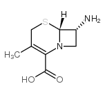 5-Thia-1-azabicyclo[4.2.0]oct-2-ene-2-carboxylicacid,7-amino-3-methyl-,(6R-trans)-(9CI)结构式