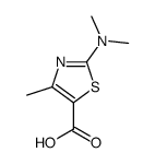 2-(dimethylamino)-4-methyl-1,3-thiazole-5-carboxylic acid结构式