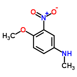 4-Methoxy-N-methyl-3-nitroaniline结构式