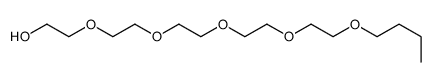 3,6,9,12,15-pentaoxanonadecan-1-ol structure