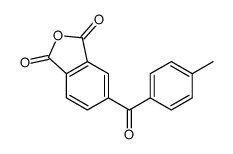 5-(4-methylbenzoyl)-2-benzofuran-1,3-dione Structure