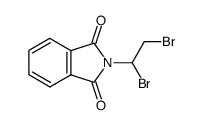 N-(1,2-Dibromethyl)phthalimid结构式