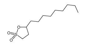 5-nonyloxathiolane 2,2-dioxide结构式