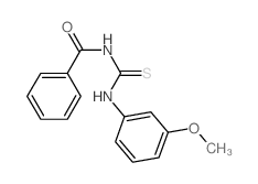 Benzamide,N-[[(3-methoxyphenyl)amino]thioxomethyl]- picture