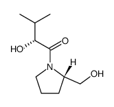 (S)-2-hydroxymethyl-N-((R)-2-hydroxy-3-methyl)-butanoyl pyrrolidine Structure