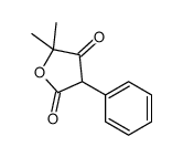 5,5-Dimethyl-3-phenyl-2,4(3H,5H)-furandione结构式