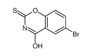 6-Bromo-2-thio-2H-1,3-benzoxazine-2,4(3H)-dione structure