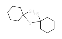 1-(1-sulfanylcyclohexyl)sulfanylcyclohexane-1-thiol结构式