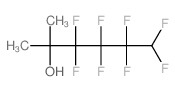 2-Hexanol,3,3,4,4,5,5,6,6-octafluoro-2-methyl- Structure