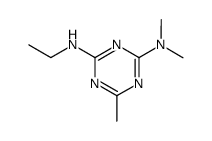 N'-ethyl-6,N,N-trimethyl-[1,3,5]triazine-2,4-diamine结构式