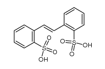 trans-stilbene-disulfonic acid-(2,2')结构式