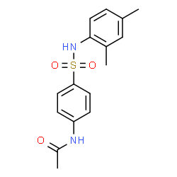 4-(2,4-Dimethylphenylsulfamoyl)acetanilide结构式