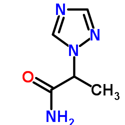 2-(1H-1,2,4-Triazol-1-yl)propanamide Structure