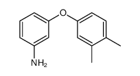 3-(3,4-DIMETHYL-PHENOXY)-PHENYLAMINE Structure