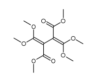 dimethyl 2,3-bis(dimethoxymethylene)succinate Structure