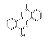 2-Methoxy-N-(2-methoxybenzyl)benzamide结构式