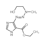 1H-Imidazole-4-carboxylicacid, 5-[3-(2-hydroxyethyl)-3-methyl-1-triazen-1-yl]-, ethyl ester picture