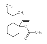 amber acetate Structure