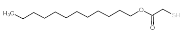 巯基醋酸十二酯结构式