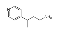 4-Pyridinepropanamine,gamma-methyl-(9CI) Structure