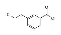 Benzoyl chloride, 3-(2-chloroethyl)- (9CI)结构式