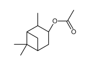 [1S-(1alpha,2beta,3alpha,5alpha)]-2,6,6-trimethylbicyclo[3.1.1]hept-3-yl acetate Structure