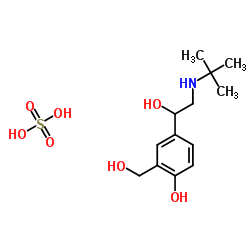 salbutamol sulfate structure