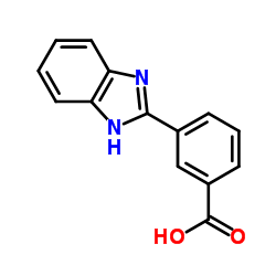 3-(1H-Benzimidazol-2-yl)benzoic acid Structure