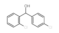 Benzenemethanol,2-chloro-a-(4-chlorophenyl)-结构式