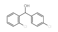 Benzenemethanol,2-chloro-a-(4-chlorophenyl)- structure